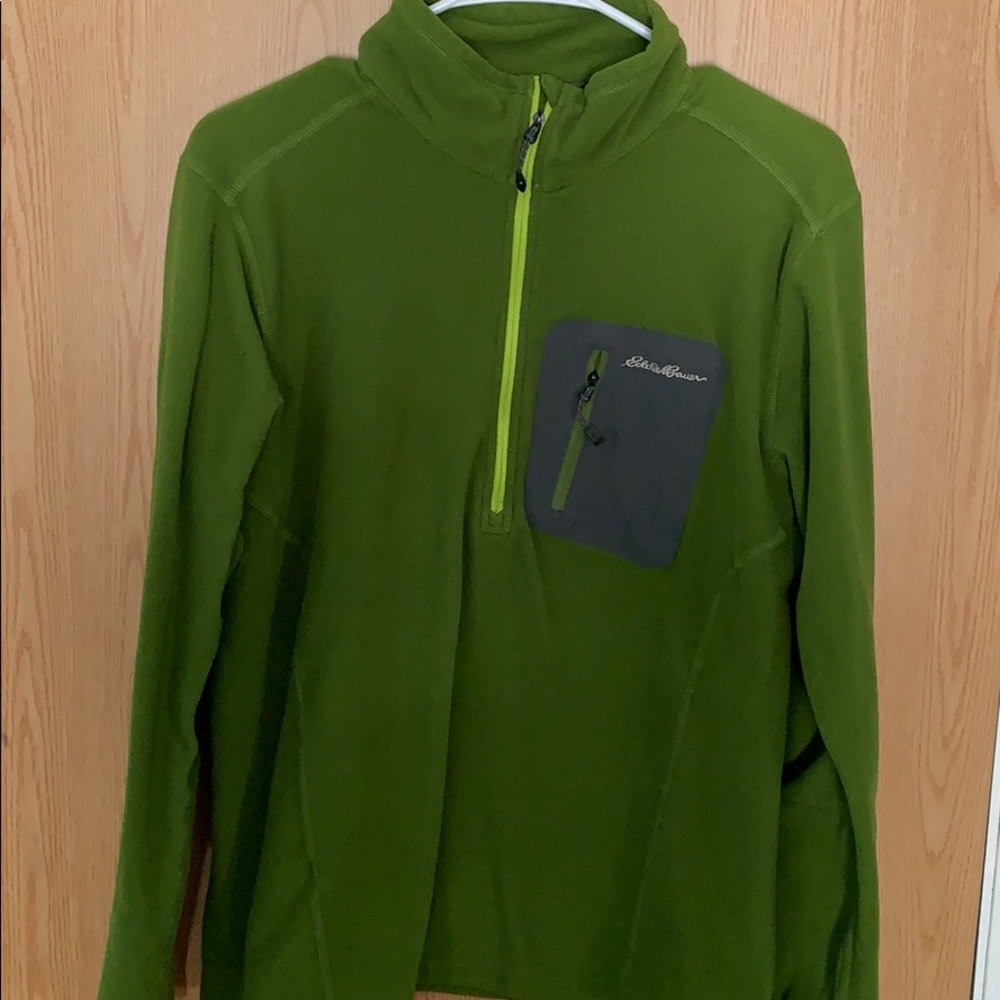 Eddie Bauer 3/4 zip pull over